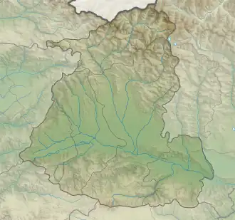 Kaspi is located in Shida Kartli