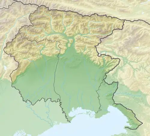 3rd Field Artillery Regiment (Mountain) is located in Friuli-Venezia Giulia