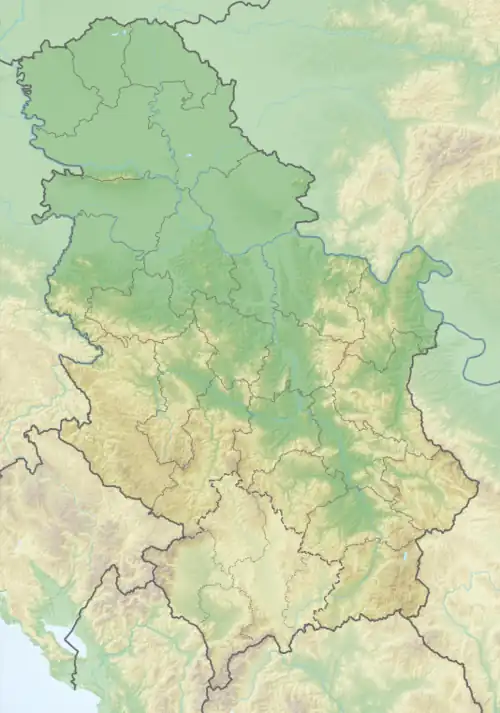 Starčevo site is located in Serbia