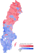 Largest bloc in each precinct