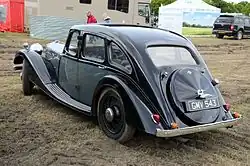 16/4 2½-litre Kestrel, 6-light saloon 1937