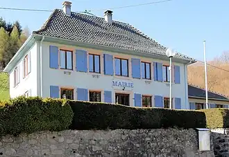 The town hall in Rimbach-près-Masevaux