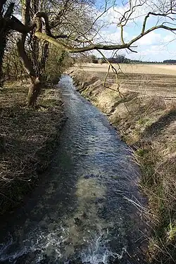 River Kennett at Badlingham, near Chippenham, Cambridgeshire