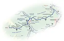 River Scarpe location