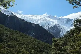 Rob Roy Peak and Rob Roy Glacier from south