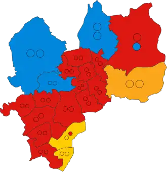 2022 results map