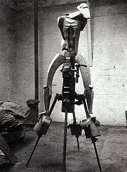 Jacob Epstein, The Rock Drill, 1913, in its original form, it is now lost.