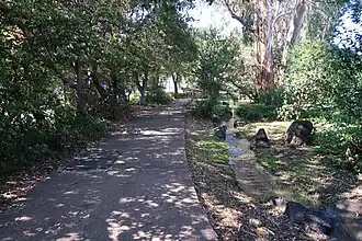 Greenbelt paved path