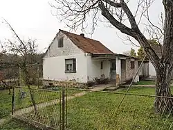 Birthplace in Gašnica, original house was destroyed in war