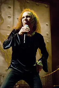 Dio performing in 2009