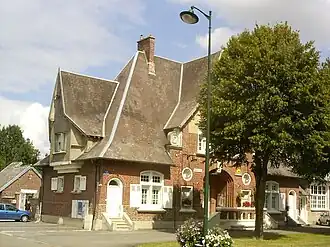 The town hall of Roupy