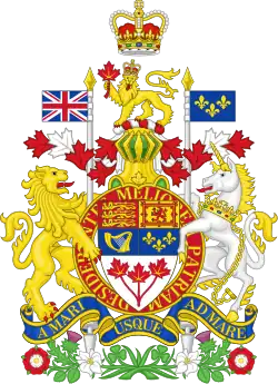 Arms of dominion of the King of Canada, Charles III