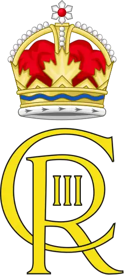 A logo with "CR III" and a crown