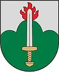 Coat of arms of Rudamina