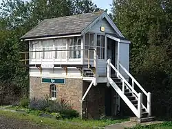 A signal box