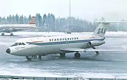 Twinjet with rear engines