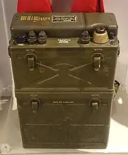 A Motorola SCR-300, circa 1940