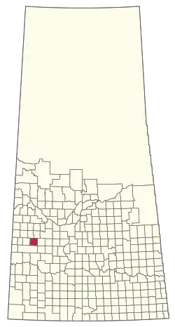 Location of the RM of Winslow No. 319 in Saskatchewan