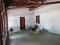 Sabarmati Ashram with folk architectural elements; stone floors and wood and lime-plaster walls