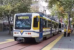 CAF LRV in downtown Sacramento