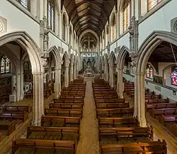 The nave from the organ gallery