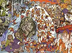 Sagor från Blåbärsberget paper calendar