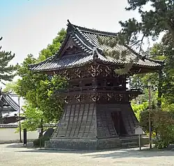 Saidai-ji's shōrō (a later type)