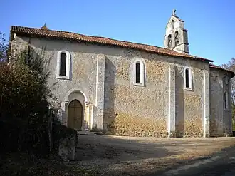The church in Saint-Angel