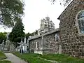 The Church and the old Cemetery