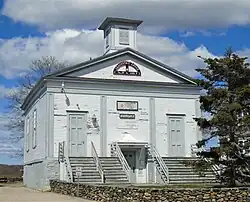 The Sakonnet Lodge was built in 1840 as a Methodist church. It is part of the Little Compton Common Historic District[35]