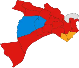 2022 results map
