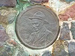 Dick Wick Hall's grave marker