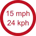 Samoa uses both miles per hour and kilometres per hour