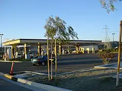 A Sam's Club gas station at a store in Santa Clarita, California, United States