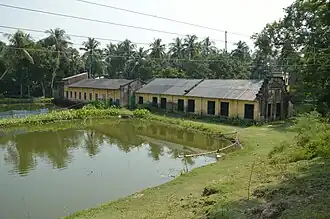 Old wing of the Samta Sarat Chandra Girls High School
