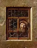 Hoogstraten's Man at a Window, 1653 (Kunsthistorisches Museum, Vienna)