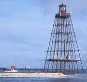 In 1996 after the keeper's quarters were demolished