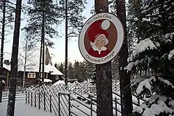 Santa Claus Village at Rovaniemi, Finlnd