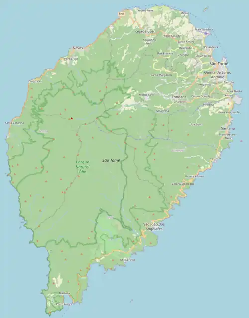 Pantufo is located in São Tomé