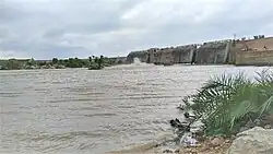 Front side view of sarala sagar dam