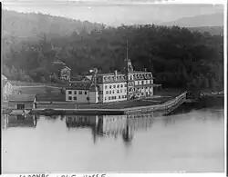 Saranac Lake House, 1890 (Stoddard)