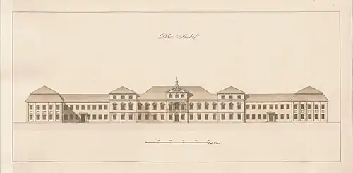 The Saxon Palace around 1800