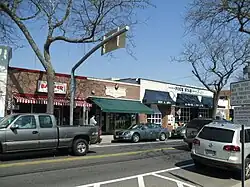 Downtown Sayville in 2010