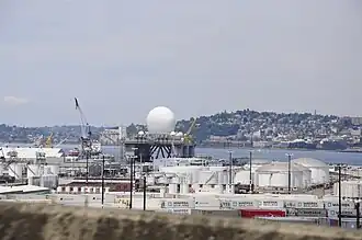 The vessel at Vigor Shipyards in Seattle