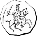 Seal of Alexander Nevsky of Vladimir-Suzdal