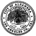 Official seal of Alhambra, California