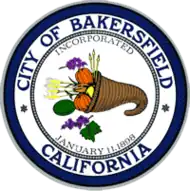 Official seal of Bakersfield