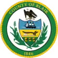 Official seal of Blair County