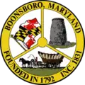 Official seal of Boonsboro, Maryland