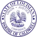 Official seal of Caldwell Parish